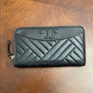 Black Quilted Wallet